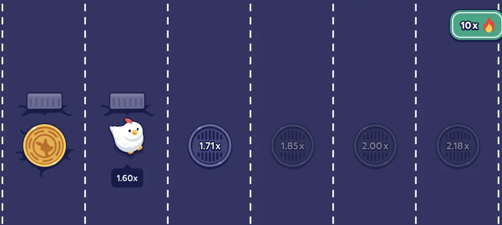 Mission Uncrossable gambling game